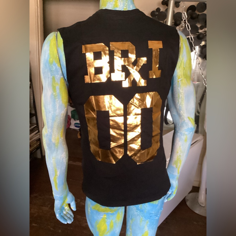 COPY - NWOT Brian Lichtenberg gold tee